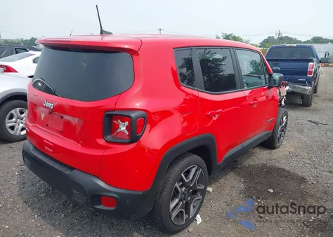 2021 Jeep Renegade Jeepster 4X4 из США, поврежденный, VIN ZACNJDAB8MPN30997